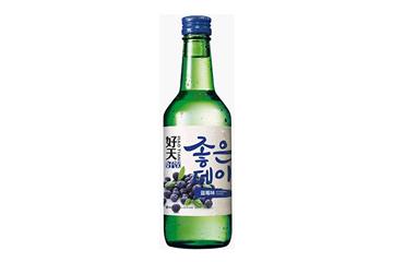 韩国蓝莓味烧酒